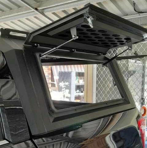 Heavy Duty Aluminium Canopy for KGM SsangYong Musso (Short Wheel Base), view 8