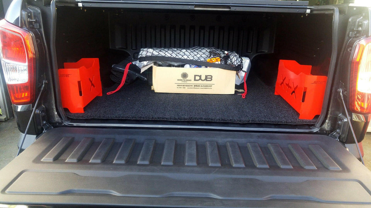 Jintec Rear Tub Cargo Boxes (Pair) for KGM SsangYong Musso, view 3