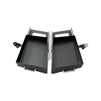 Jintec Rear Under Seat Slide Out Storage Boxes (Pair) for KGM SsangYong Musso, view 2