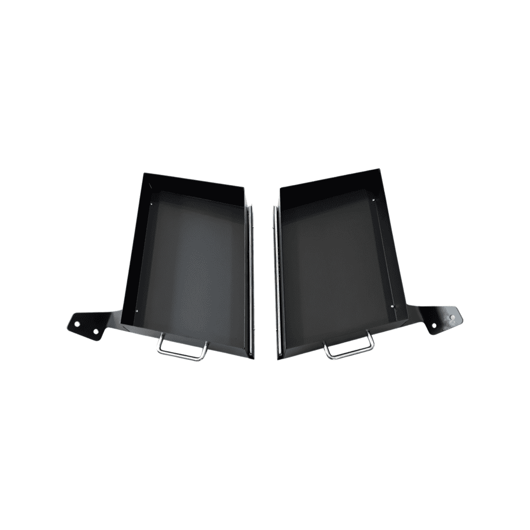 Jintec Rear Under Seat Slide Out Storage Boxes (Pair) for KGM SsangYong Musso, view 3