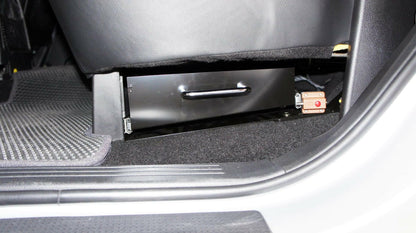 Jintec Rear Under Seat Slide Out Storage Boxes (Pair) for KGM SsangYong Musso, view 8