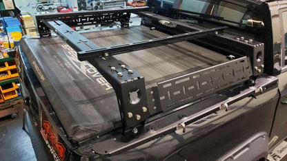 Jintec Stainless Steel Lazer Rack 2 Short Tub Rack System for KGM SsangYong Musso, view 4