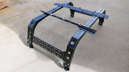 Jintec Stainless Steel Lazer Rack 2 Tall Tub Rack System for KGM SsangYong Musso, view 2