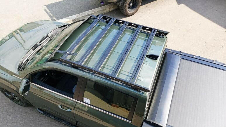 Jintec Stainless Steel Roof Rack System for KGM SsangYong Musso, view 2