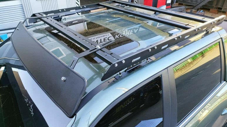 Jintec Stainless Steel Roof Rack System for KGM SsangYong Musso, view 7