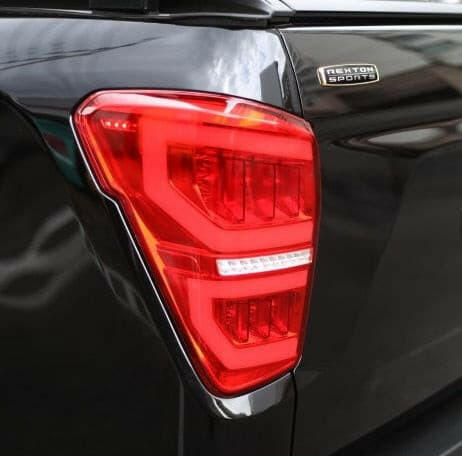 Red LED Tail Lights (Pair) for KGM SsangYong Musso, view 3