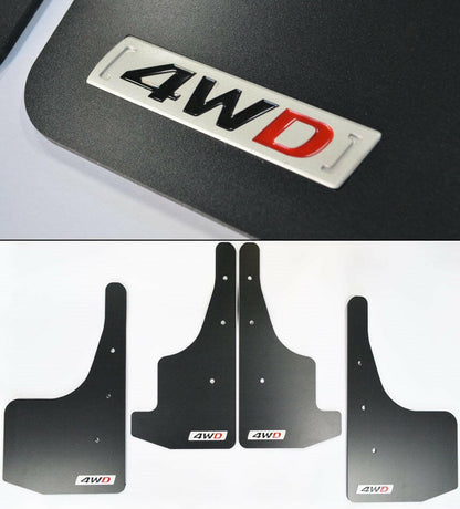 Mudflaps (Set of 4) for KGM SsangYong Rexton, view 5