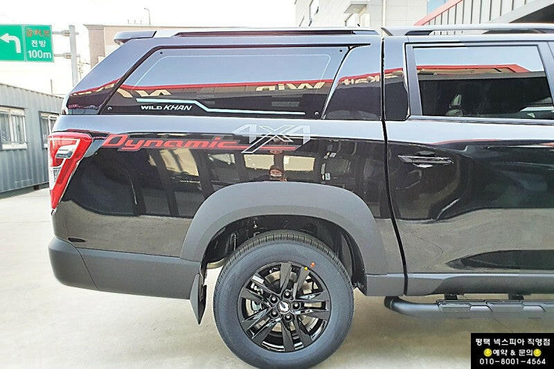 Nexpia Wild Khan Premium Canopy for KGM SsangYong Musso, view 5