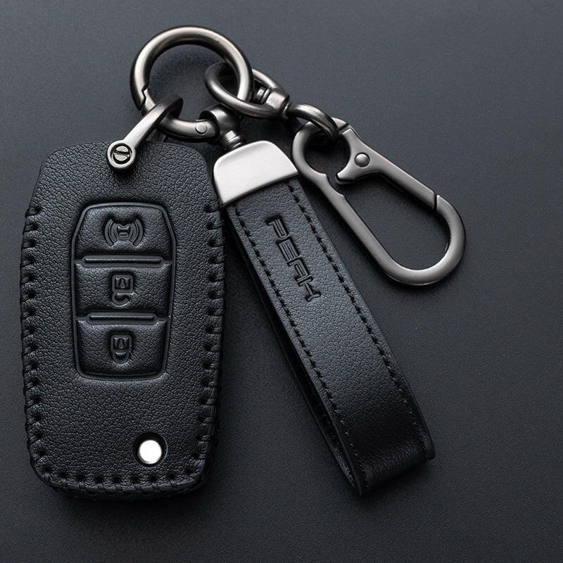 PEAK Leather Key Case for KGM SsangYong Musso, view 3