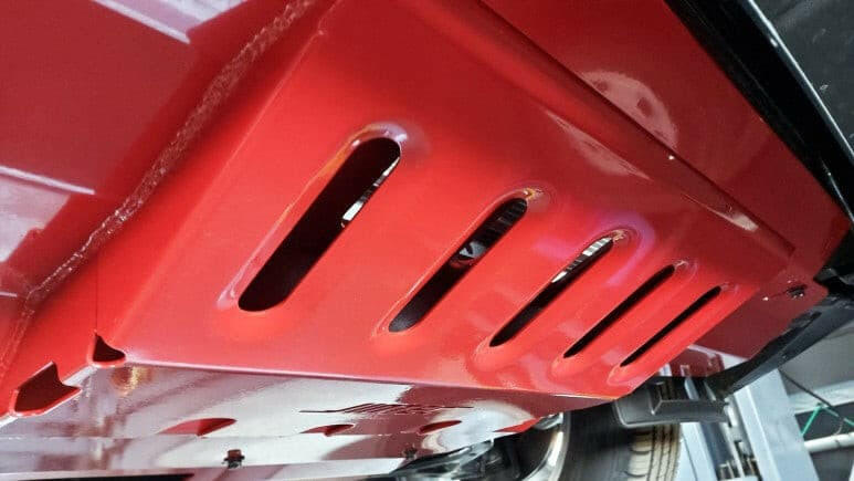 PEAK Steel Skid Plate #1 Front Radiator for KGM SsangYong Musso & Rexton, view 2