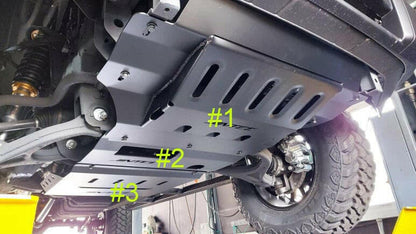 PEAK Steel Skid Plate #1 Front Radiator for KGM SsangYong Musso & Rexton, view 3