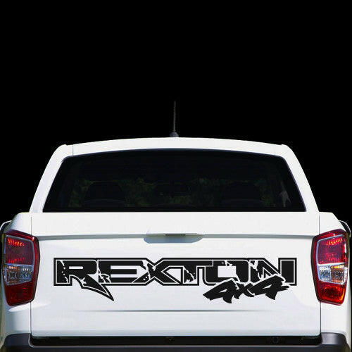 Rear Tailgate 'Rexton' Decal for KGM SsangYong Musso
