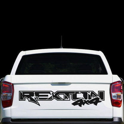 Rear Tailgate 'Rexton' Decal for KGM SsangYong Musso