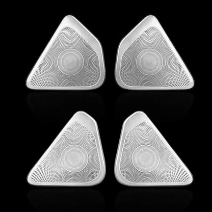 Stainless Steel Door Speaker Covers for KGM SsangYong Musso